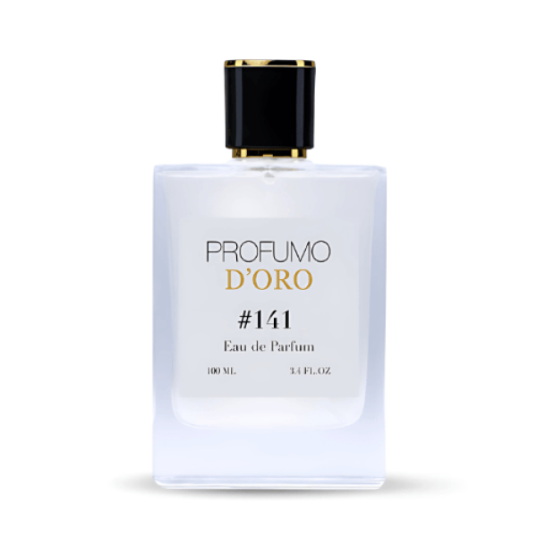 Profumo D’oro #141 – stilvoller Flakon, Hauptansicht des modernen Eau de Parfum für Herren
